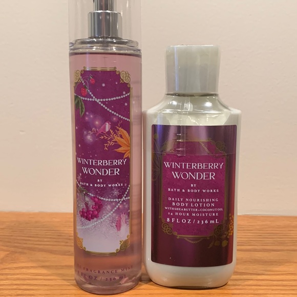 Bath & Body Works Other - Bath & Body Works Winterberry Wonder 2 pc set